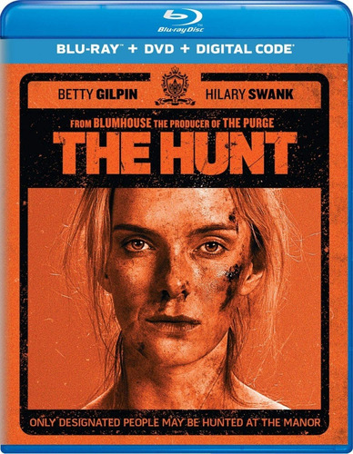 La Caceria The Hunt Betty Gilpin Pelicula Blu-ray + Dvd