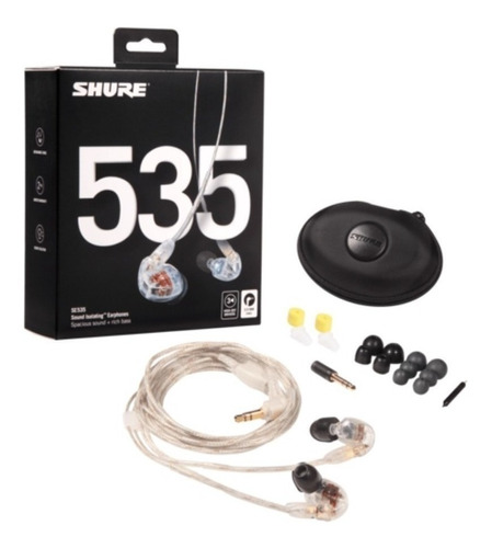 Auriculares In Ear Shure Se535 Pro De Monitoreo Profesional