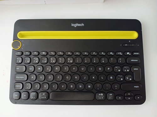 Teclado Bluetooth Logitech K480 Qwerty iPad Tablet Smartphon