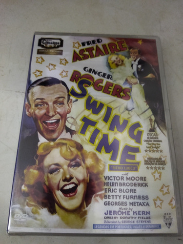 Dvd Ritmo Louco - Fred Astaire . Ginger Rogers 