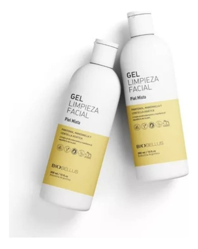 Gel Limpieza Facial Piel Mixta Vegan 300ml Biobellus