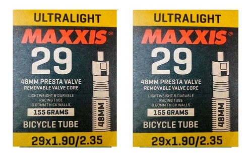 Par De Camaras Maxxis Ultralight 29x1.75/2.4
