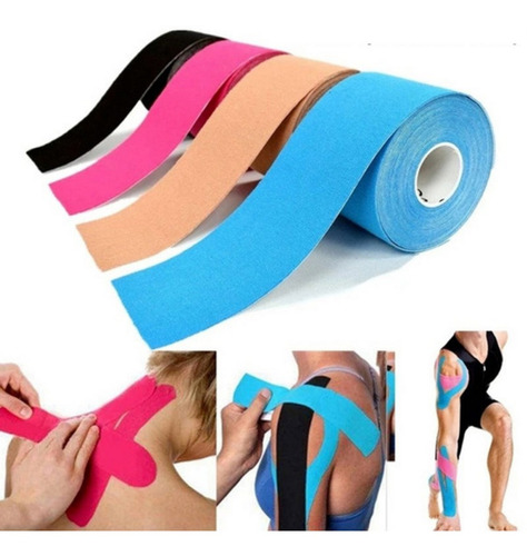 Kinesio Tape Taping Adesiva Cotovelo Bíceps Joanete Entorse