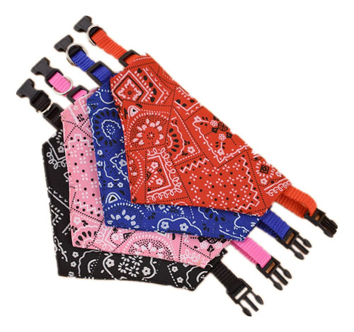 4 Pcs Jubilee Bandanas Bandanas Bufand Toallas Triangle De
