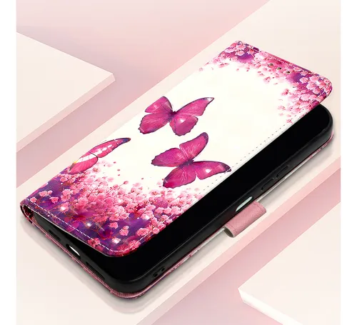 Funda Tipo Cartera De Piel Impresa En 3d Para Google Pixel 9 Series, Cierre Magnético, Soporte, Tpu, Anticaída, Ranuras Para Tarjetas