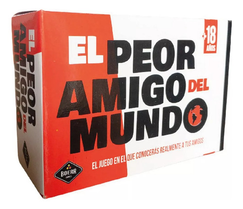 El Peor Amigo Del Mundo Juego De Mesa Previas Amigos