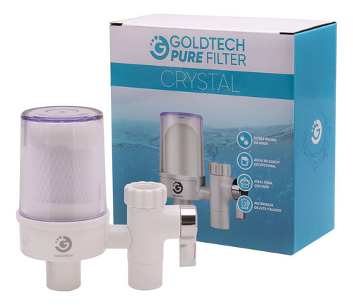 Filtro Purificador De Agua Goldtech Para Canilla Grifo