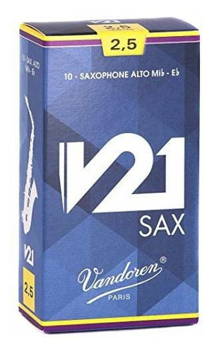 Vandoren Sr8125 Alto Saxophone V21 Reeds Strength *****; Caj