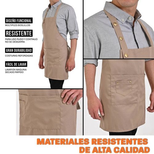 Mandil De Alta Calidad Para Chef: Resistente