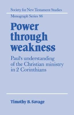 Society For New Testament Studies Monograph Series: Power...