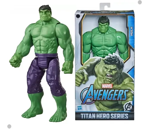 Boneco Hulk Marvel Vingadores Action Figure Hasbro Titan