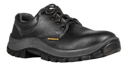 Zapato De Seguridad Worksafe Cuero Negro O Amarillo 33 Al 47