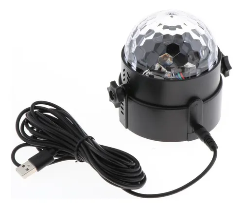 Y Bola De Cristal Led Usb For Navidad, Cumpleaños, Bar, Dj
