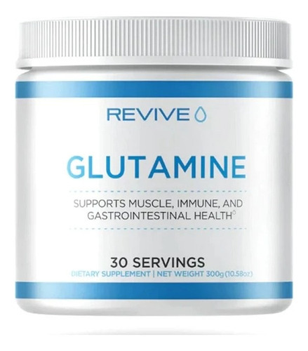 Revive Glutamina 30serv. 300g Salud Muscular, Inmune Sabor Sin Sabor