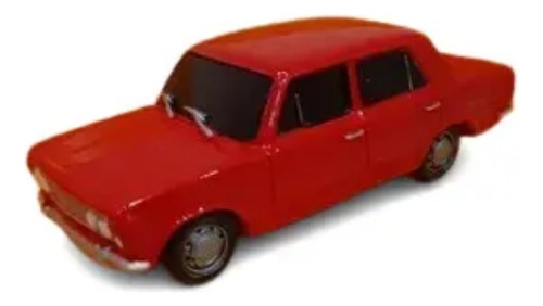 Fiat 1600 Rojo 1/43 Cartrix Modelos Unicos