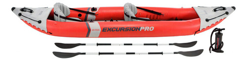 Kayak inflable Intex Excursion Pro 2 personas 68309 384x94x46cm con remos e inflador