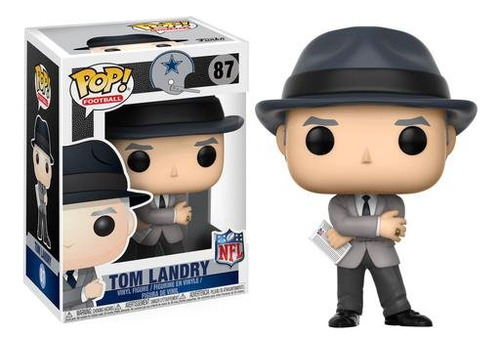 Figura De Colección Funko Pop Nfl Tom Landry (entrenador De