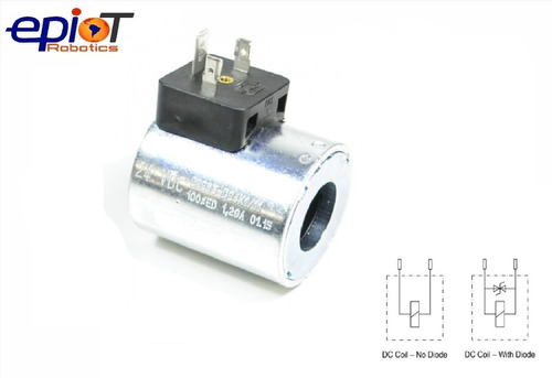 Bobina Para Válvula Solenoide Tn10-coil-24vdc - D31,6 - Din 