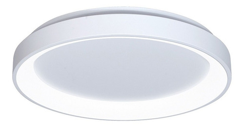 Plafond Alaska Extra Chato Led Dimerizable Ø38 - Blanco