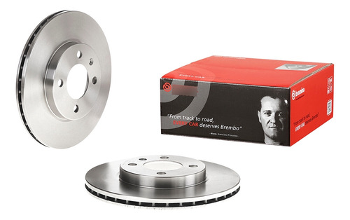 Un Disco Ventilado Front Volkswagen Golf Brembo 93/96