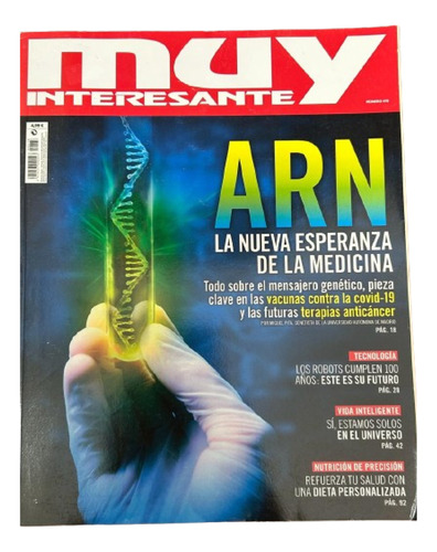 Revista Muy Interesante Arn La Esperanza De La Medicina 130p