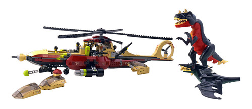 Lego Dino Attack T-rex 01 (7477) Usado Completo Caja Y Instr