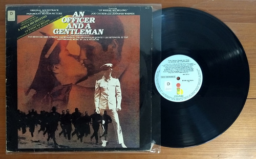 An Officer And A Gentleman Bso 1985 Disco Lp Vinilo Brasil