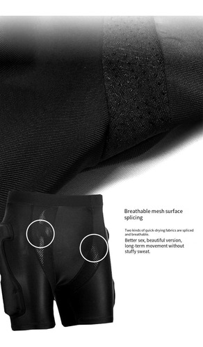 Choque Protetor De Quadril Shorts Anti-queda Calças
