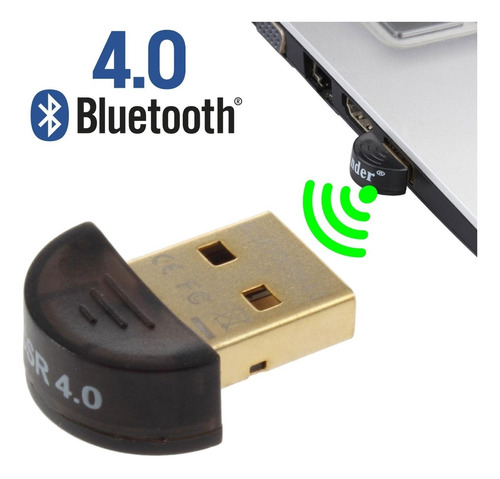 Receptor Bluetooth Por Usb Para Computadores ''dongle''