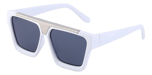Sheen Kelly Retro Flat Top Square Sunglasses Men Fashion Ove