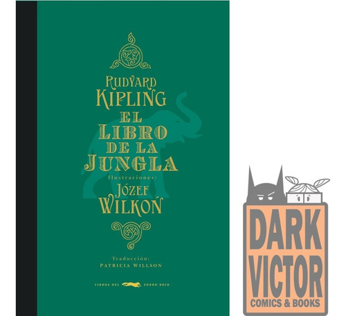 El Libro De La Jungla Rudyard Kipling Zorro Rojo En Stock