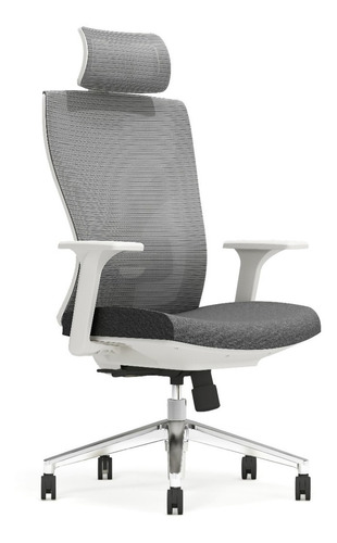 Silla Oficina - Modelo Gerencial Venom H - Gris Iz