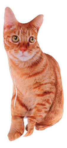 Almohada De Tiro En Forma De Gato Abraza Cojín De Almohada