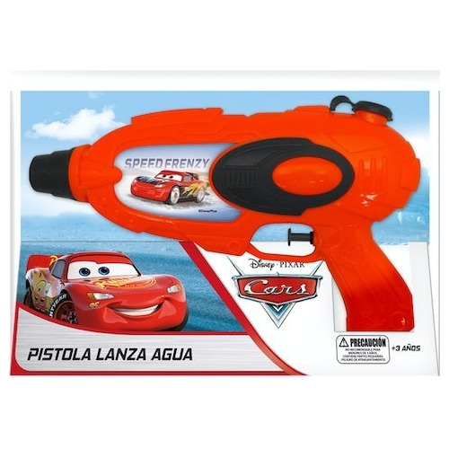 Pistola Lanza Agua Cars Disney Pixar