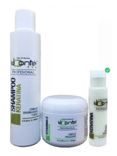 Labonté Kit Keratina Shampoo + Keratina + Vitamina E