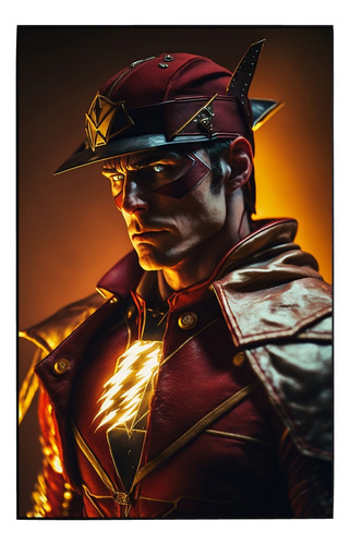 Cuadro De Flash Jay Garrick Multiverso Num 9 Ch