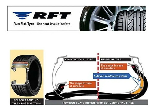265/45 R20 Bridgestone Dueler H/p Sport Rft Runflat Extended