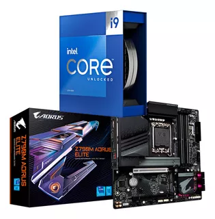 Kit Intel Core I9 13900k + Gigabyte Z790m Aorus Elite Ddr5