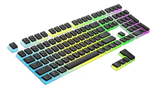 Hk Gaming 108 Teclas Sueltas Para Teclado Mecanico, Negro