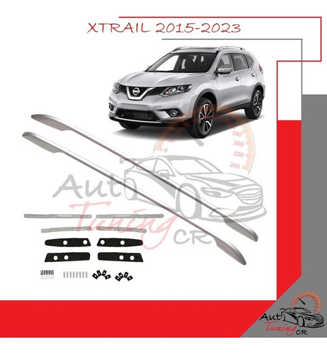 Barras Rieles Techo Nissan Xtrail 2015-2023