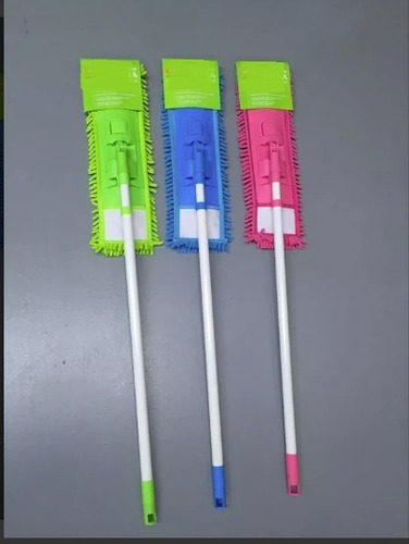 Barredor Mopa De Micro Fibra Para Pisos Plastificados $