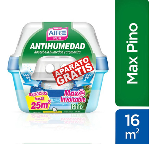 Aire Pur Antihumedad Max Involcable Fragancias 250g Humedad