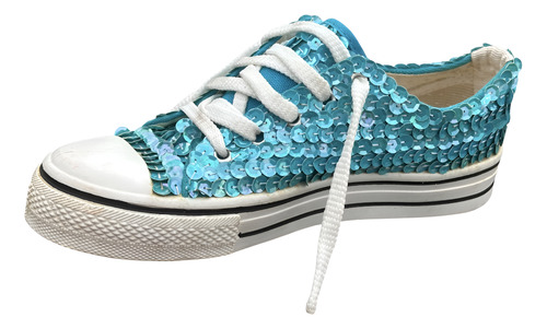 Zapatillas Lentejuelas Bordadas A Mano