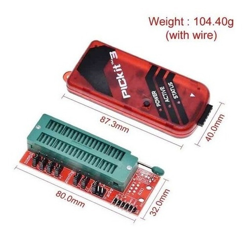 Programador Pickit 3 Microchip Electronica