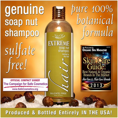 ChampĂș Naturoil Soap Nut/soapberry Para Cabello Normal A Sec