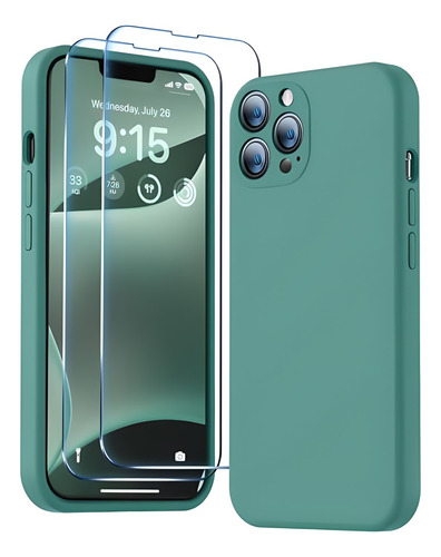 Funda Bosskiss iPhone 13 Pro, Silicona Premium [protección