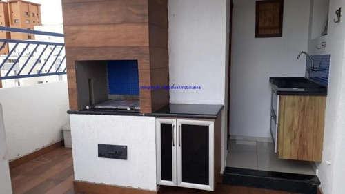 Imagem 3 de 14 de Cobertura Duplex 139m², 04 Dormitórios (sendo 01 Suíte Máster), 04 Banheiros E 02 Vagas Na Garagem. Condomínio Com Portaria, Segurança 24hrs, Piscina - 20110405 - 68747916
