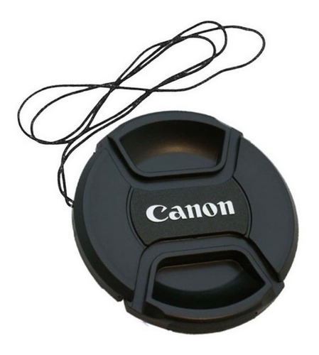 Tampa Frontal Lente Canon Diâmetro 52mm Com Logotipo