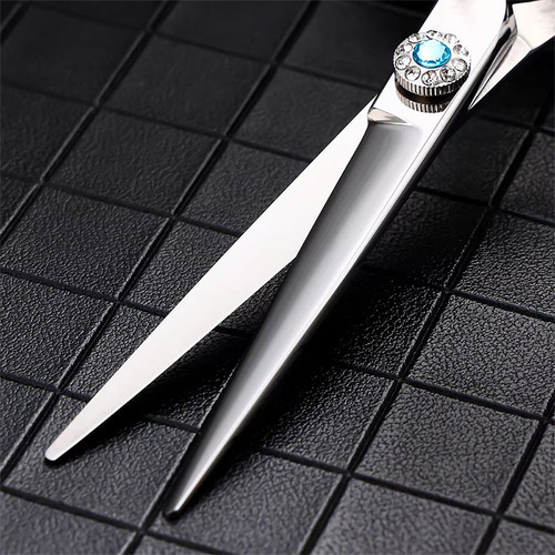 Conjunto De Tesouras Cabeleireiro& Barbeiro Corte/ Desbaste