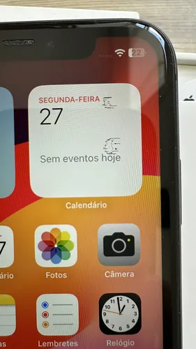 Iphone 11 64gb Preto Caixa 74% Todo Original!! Nunca Aberto